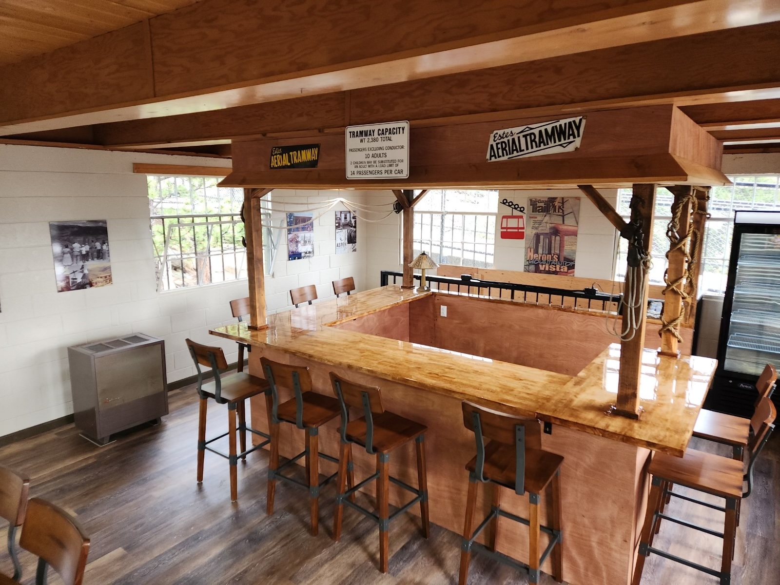 The Tram Haus Setup